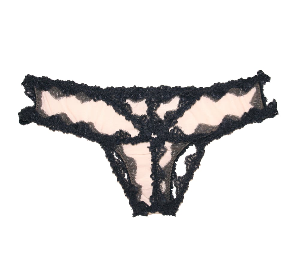 Fleur du Mal Lace Bondage Panty ($85)