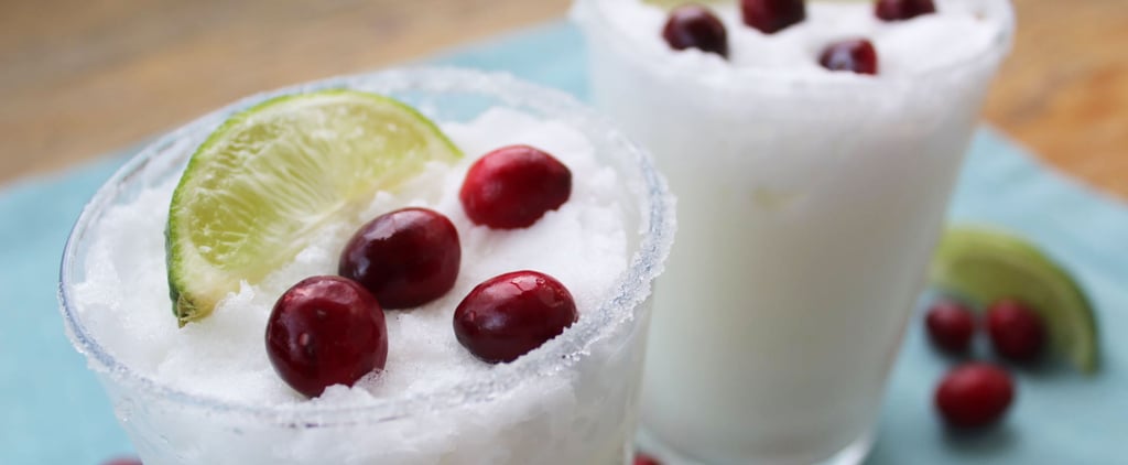 Bye, Eggnog! This White Christmas Holiday Margarita Recipe Is a New Festive Favorite