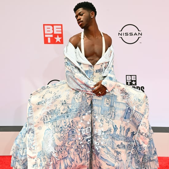 Lil Nas X Changes From a Dress to Pantsuit at the BET Awards