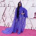 H.E.R.'s Purple Oscars Jumpsuit and Cape May Be an Homage to Prince's 1985 Look