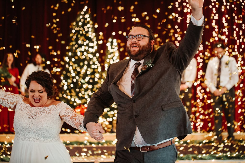 Quirky Christmas Wedding