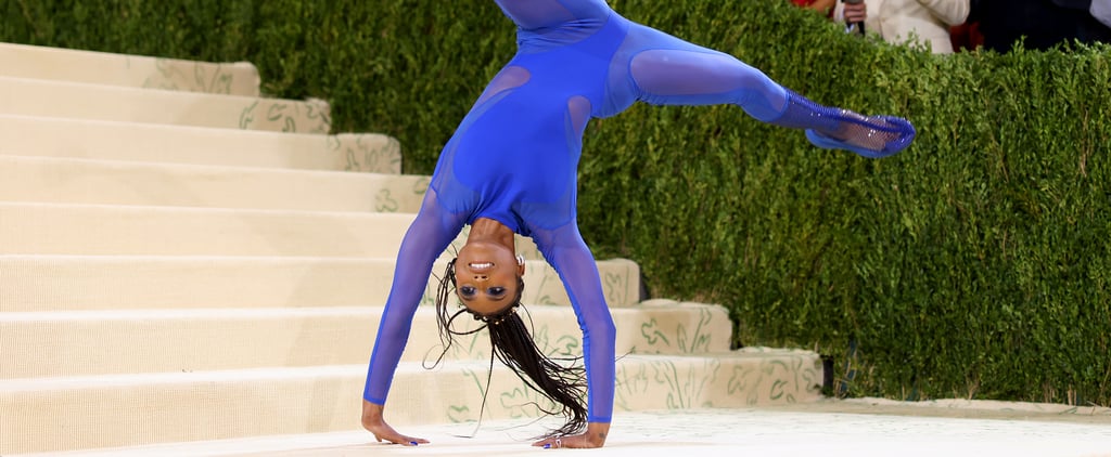 See Nia Dennis Do Gymnastics on the 2021 Met Gala Red Carpet