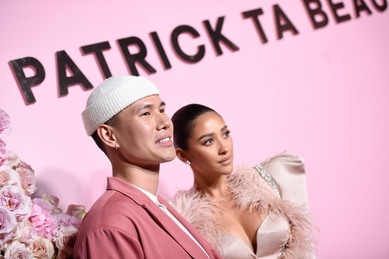 LOS ANGELES, CA - APRIL 04:  Patrick Ta (L) and Shay Mitchell attends Patrick Ta Beauty Launch on April 4, 2019 in Los Angeles, California.  (Photo by Vivien Killilea/Getty Images for Patrick Ta Beauty)