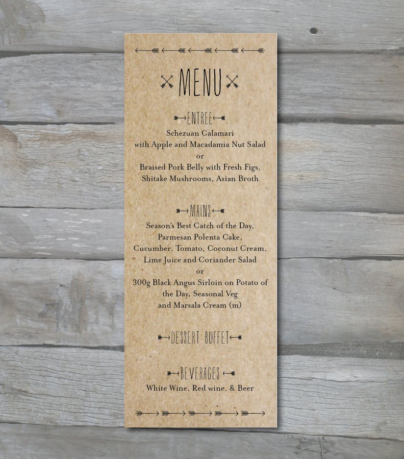 Arrow Menus