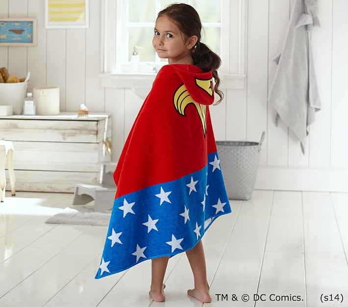 Pottery Barn Kids' Superhero Hooded Towels