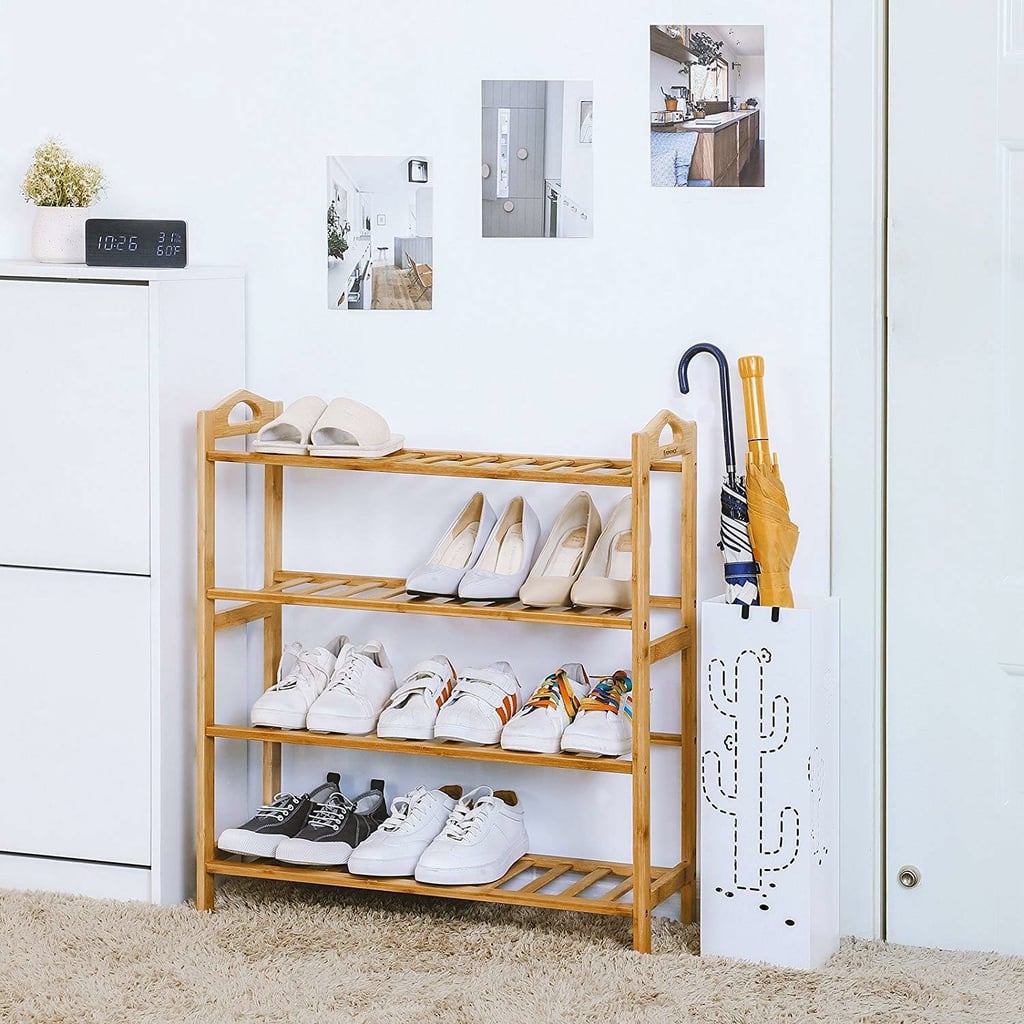 Entryway 4-Tier 16 Pair Shoe Rack