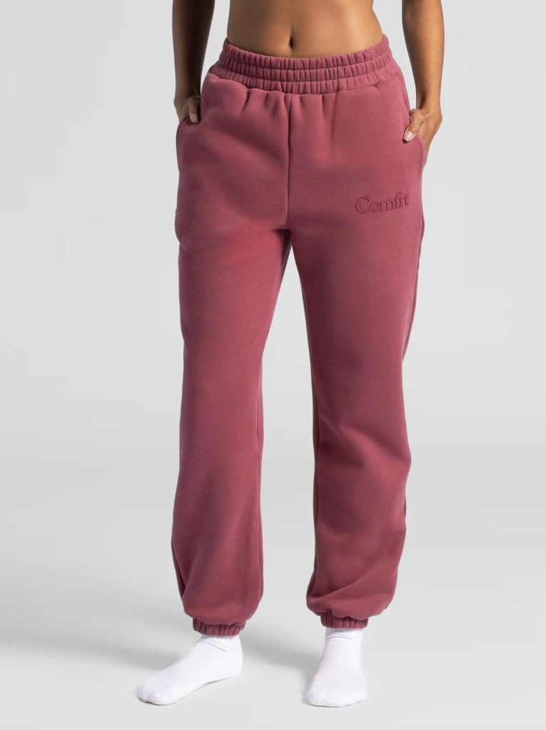 Comfrt Minimalist Sweatpants ($29, originally $60)
A timeless style for a reason, these sweatpants are the quintessential cozy basic. From the elastic waistband and ankle cuffs to the baggy design, these joggers are ideal for travel, cozy nights on the couch, or a post-workout outfit. Pair them with the Comfrt Minimalist Hoodie ($39, originally $120) for a cohesive monochromatic set.