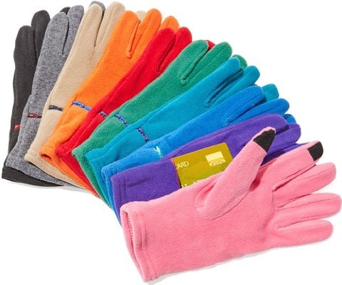 TravelSmith Women's Touch-Sensor Fleece Gloves | Gift Ideas For Moms on ...