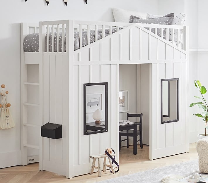 Best Loft Bed For Kids: Modern Farmhouse Loft