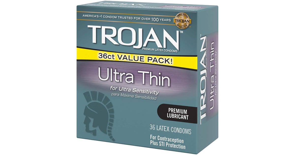 Trojan Ultra Thin Lubricated Condoms Best Condoms For