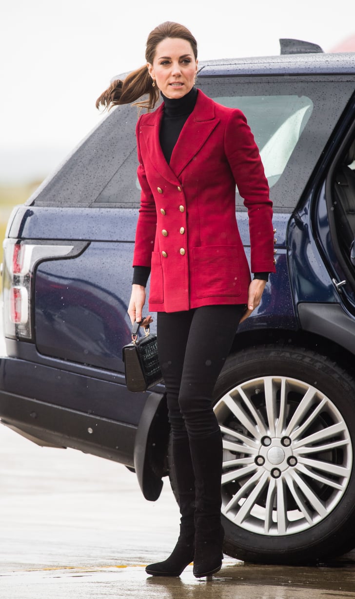 Kate Middleton Red Jacket May 2019 | POPSUGAR Fashion Photo 2