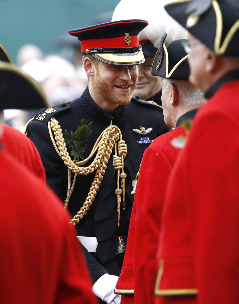 Prince Harry at the Founder's Day Parade June 2019