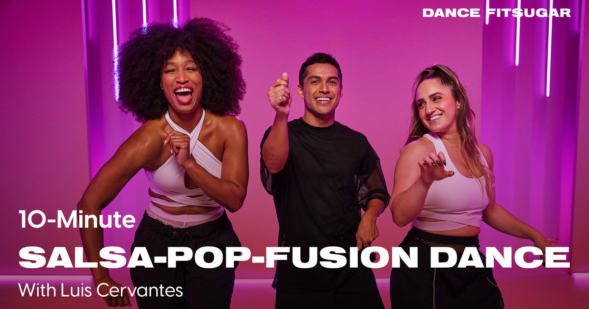 10 Minutes of Salsa Pop Dance Cardio Is All You Need to Get Sweating