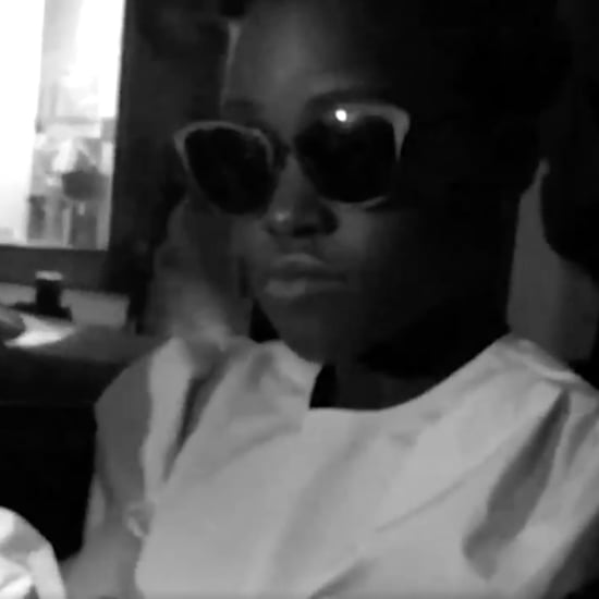 Lupita Nyong'o and Letitia Wright Freestyle Rapping Video