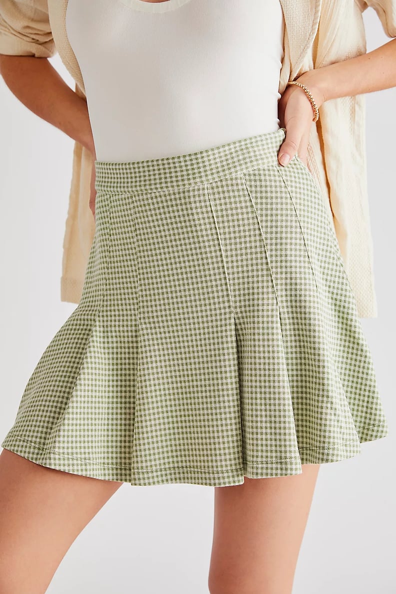 A Plaid Skirt: Free People Honey Pleated Skirt