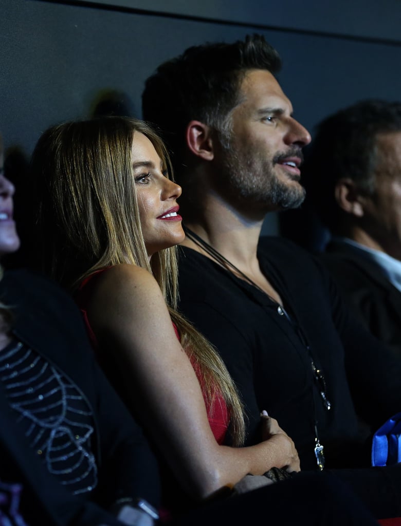 Sofia Vergara and Joe Manganiello New Year's Eve 2014