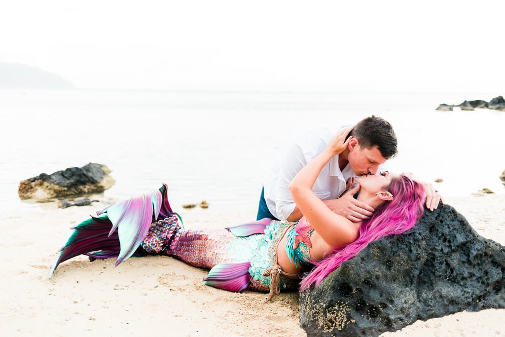 A Couple's Sexy Mermaid-Themed Photo Shoot