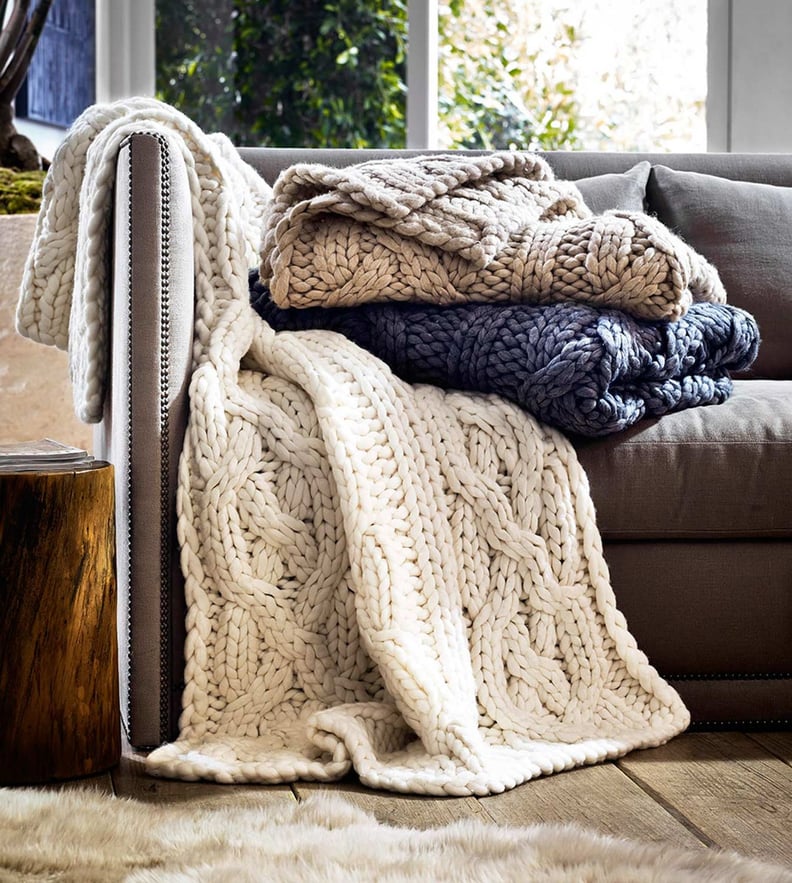 Oversized Knit Blanket