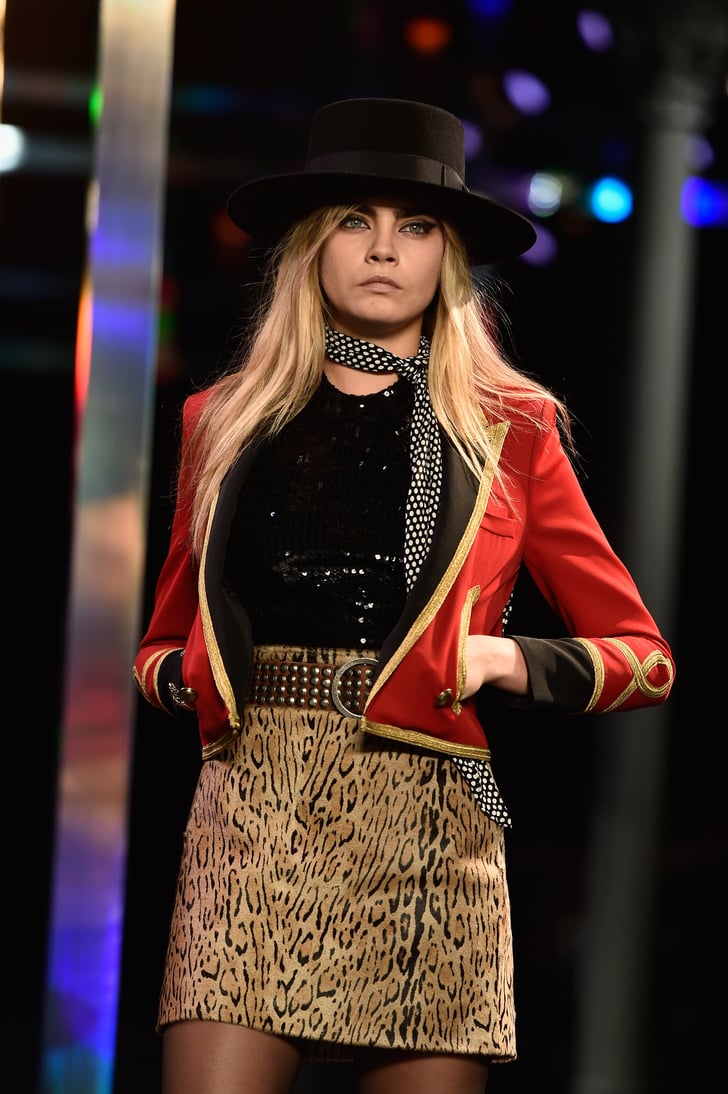 Saint Laurent Spring 2015 | Cara Delevingne's Best Runway Looks ...