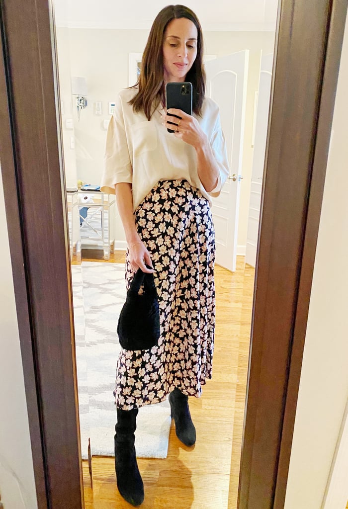 Editor's POPSUGAR Collection December Picks: The Printed Midi Skirt