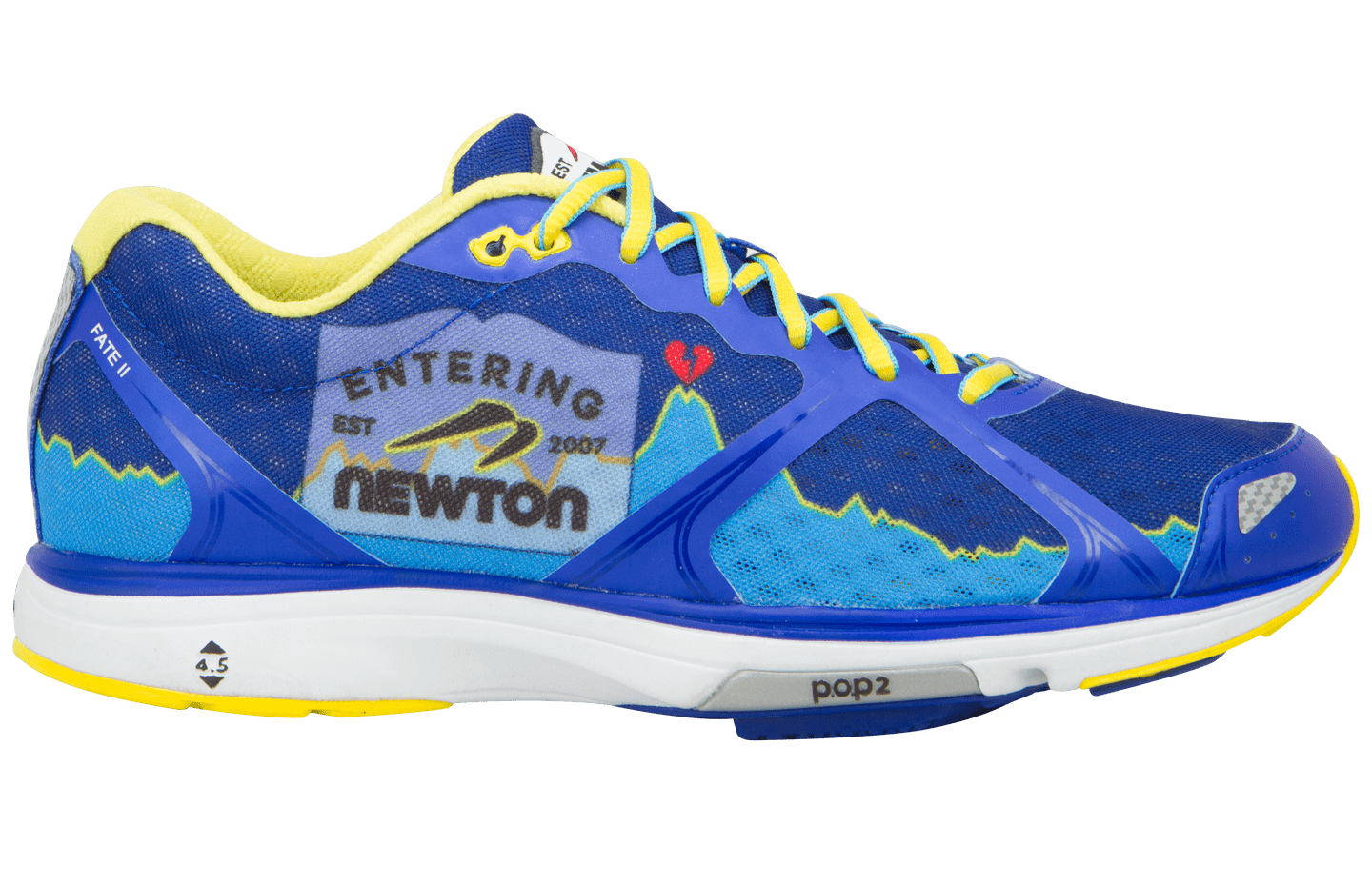 Newton running shoes patriotic top