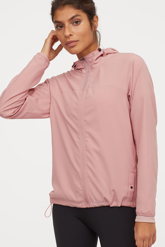 H M Hooded Running Jacket Best Winter Workout Clothes For Women