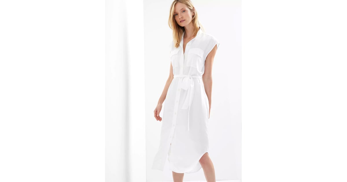 Gap Cap Sleeve Midi Shirtdress 31 Casual Wedding Dresses That