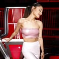 Ariana Completely Nailed Her Britney Spears-Inspired Outfit For '90s Night on The Voice