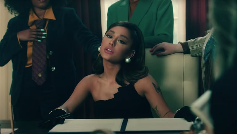 ariana grande positions black dress Ariana Grande 2016 Time 100 Gala Black Celebrity Red Carpet Dress main image 0