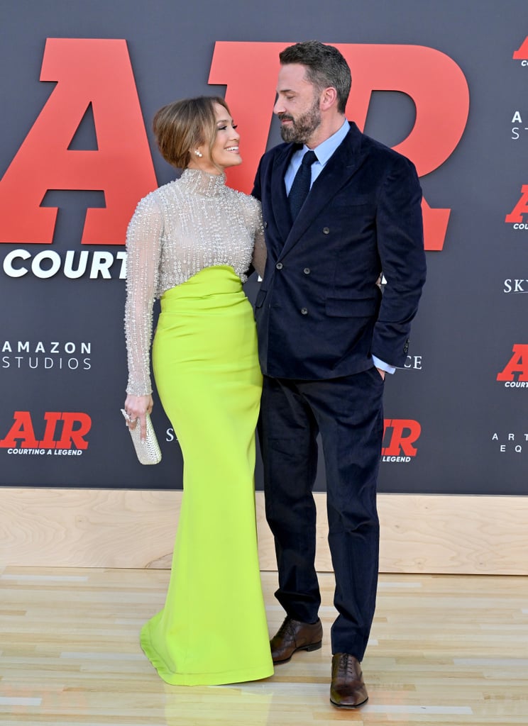Jennifer Lopez and Ben Affleck at the World Premiere of "Air"