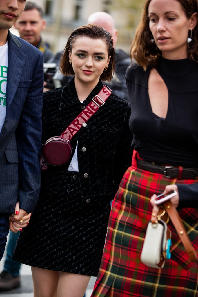 Maisie Williams at Stella McCartney's Paris Fashion Week Show