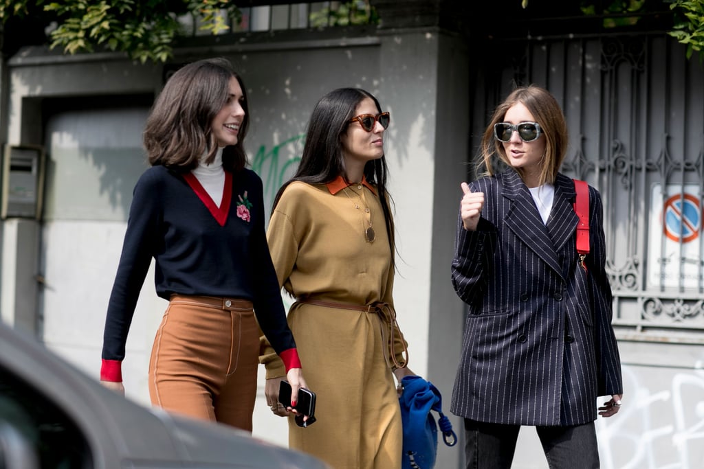 Day 3 | Milan Fashion Week Street Style Spring 2017 | POPSUGAR Fashion ...