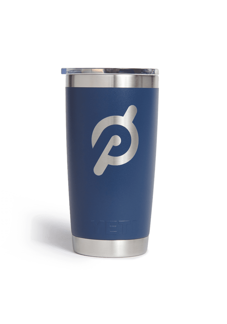 A Tumbler For Hot and Cold Drinks: Peloton 20 oz Tumbler