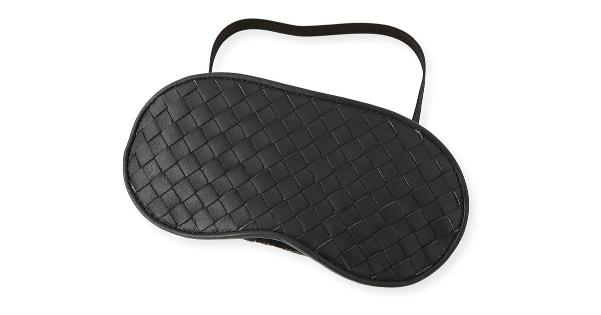 Bottega Intrecciato Leather Sleep Mask (250) Kardashian