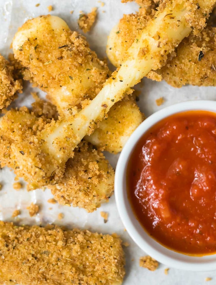 Baked Mozzarella Sticks NutFree Lunch Ideas For Kids POPSUGAR
