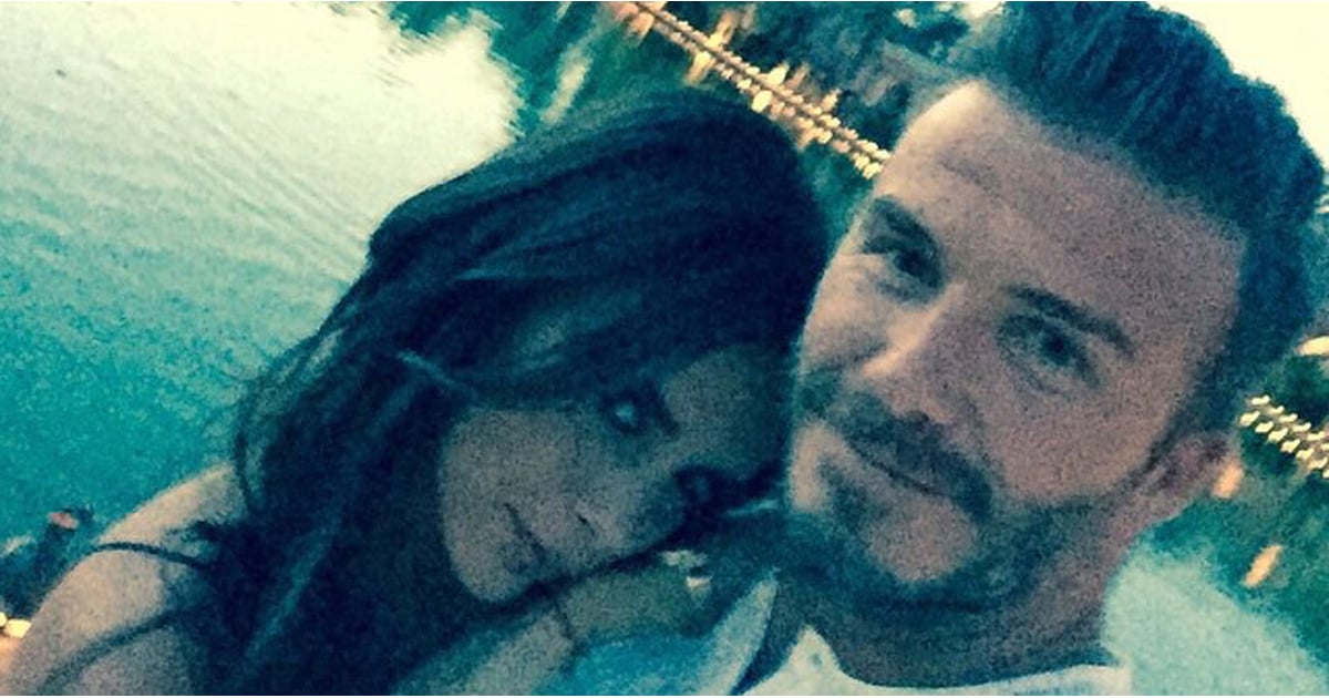 David Beckham Celebrating His 40th Birthday | Pictures | POPSUGAR Celebrity