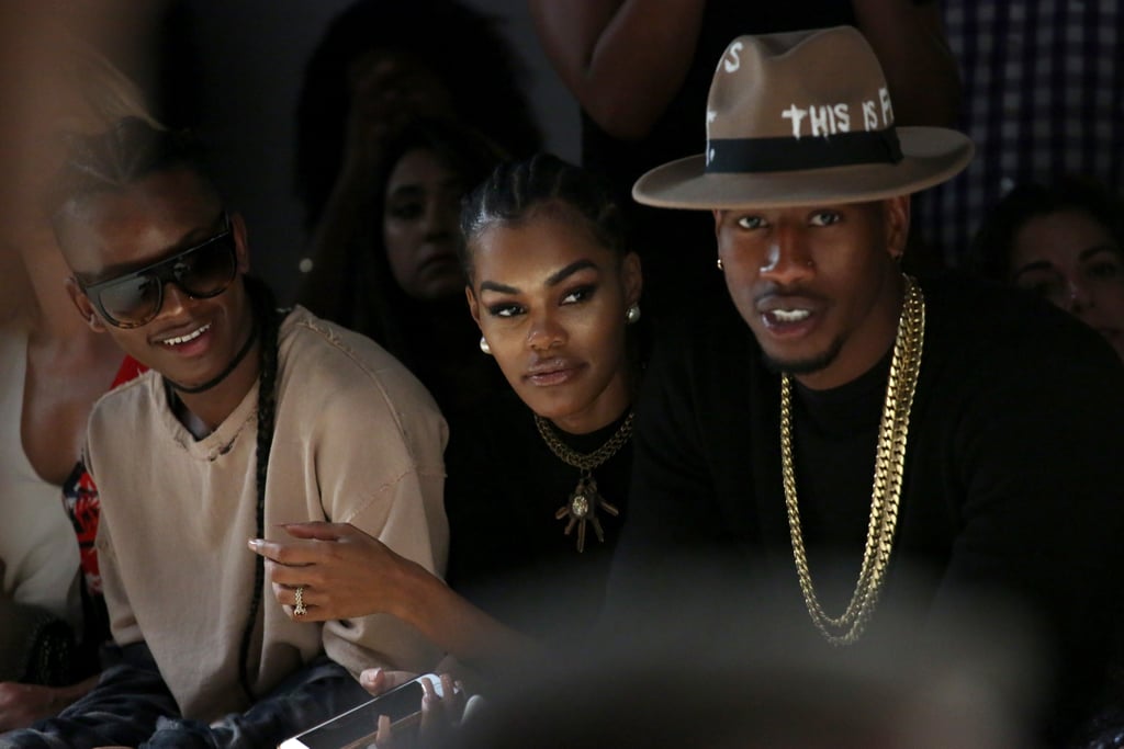 Teyana Taylor and Iman Shumpert at NYFW 2016