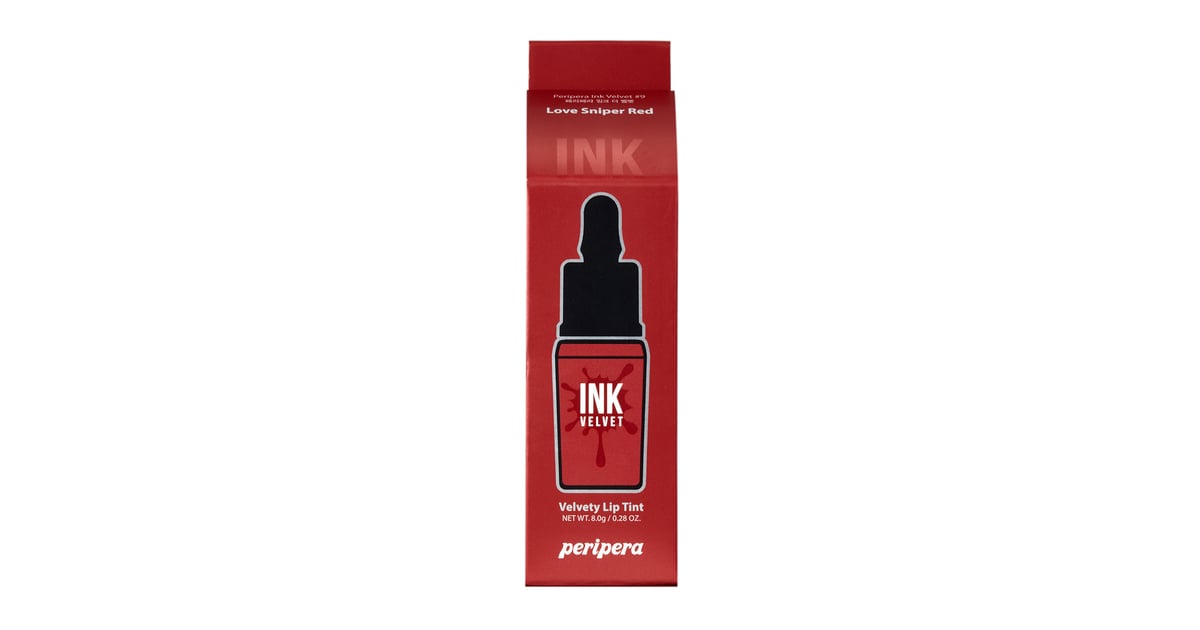 Peripera Ink Velvet Lip Tint In Sniper Red 100 New Beauty Products At Cvs To Pick Up On Your Next Toilet Paper Run Popsugar Beauty Photo 113