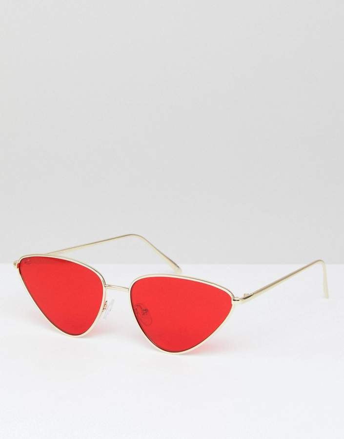 ASOS Metal Cat Eye Fashion Sunglasses