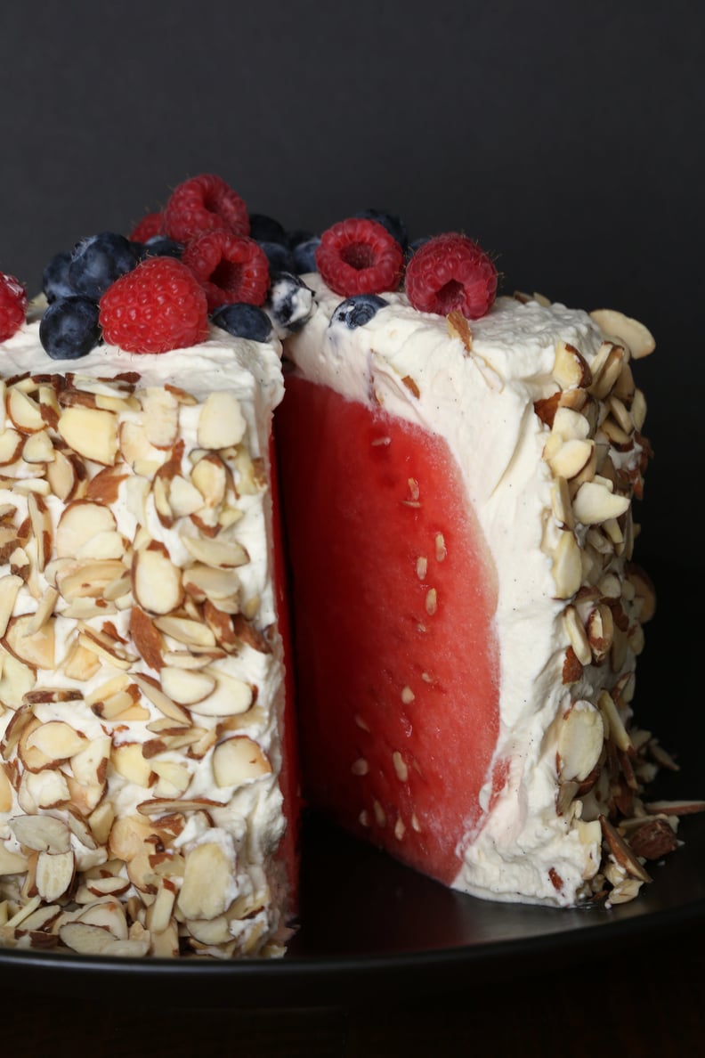 No-Bake Watermelon Cake