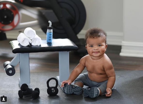 Talk about pumping iron — swoon!