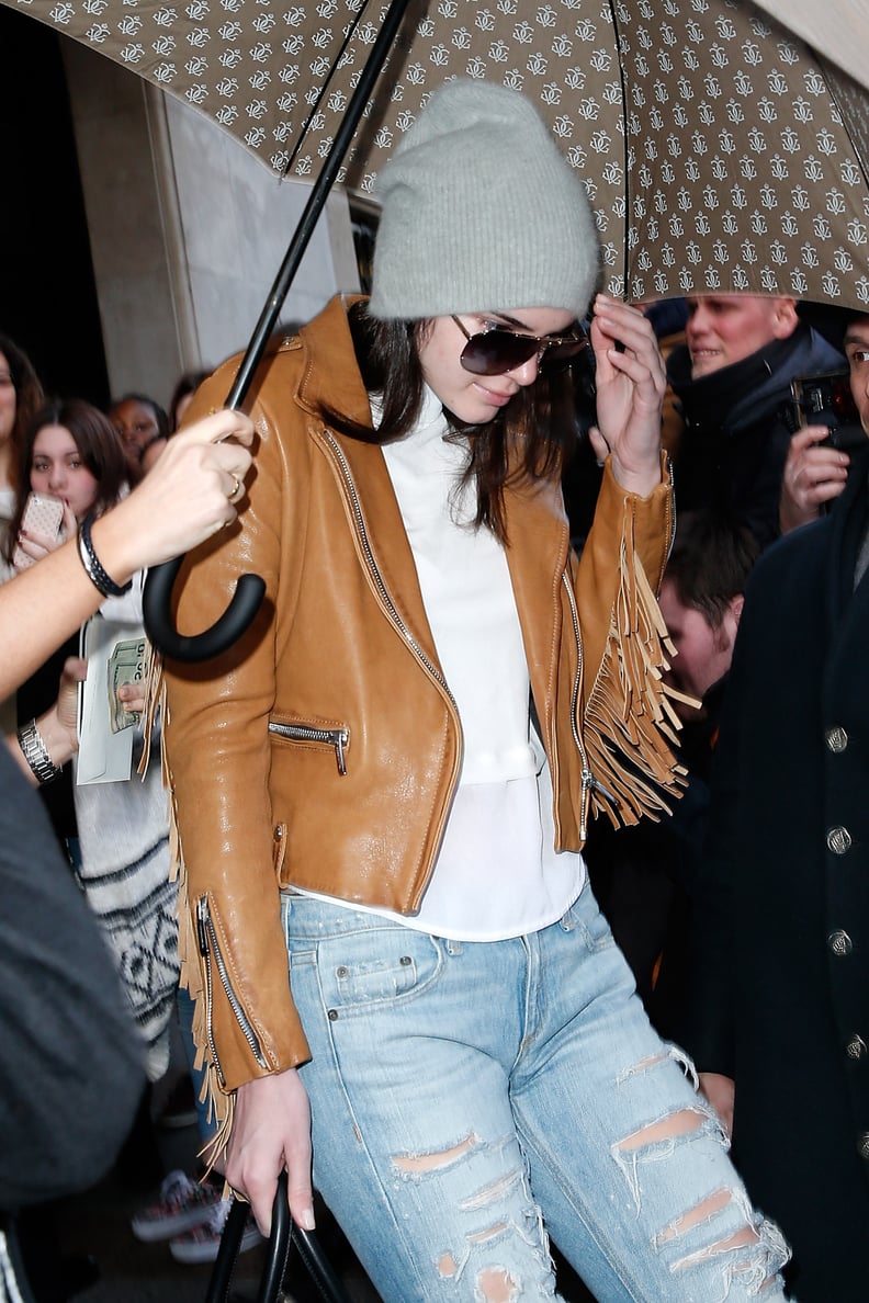 Kendall Brought Americana to the Streets of Paris