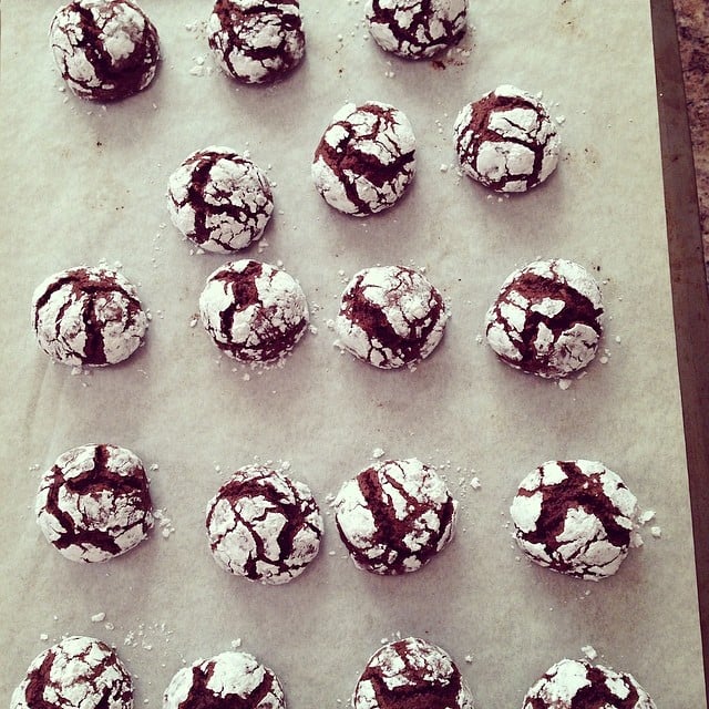 Chocolate Crinkle Cookies