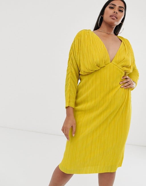 ASOS DESIGN Curve Batwing Midi Dress