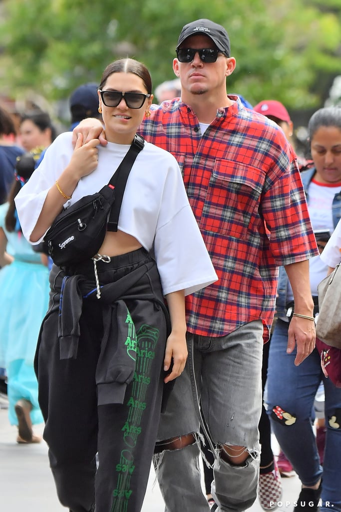 Channing Tatum and Jessie J at Disneyland Pictures May 2019