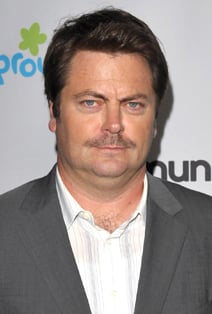 Nick Offerman Interview About Ron Swanson On Parks And Recreation Popsugar Entertainment