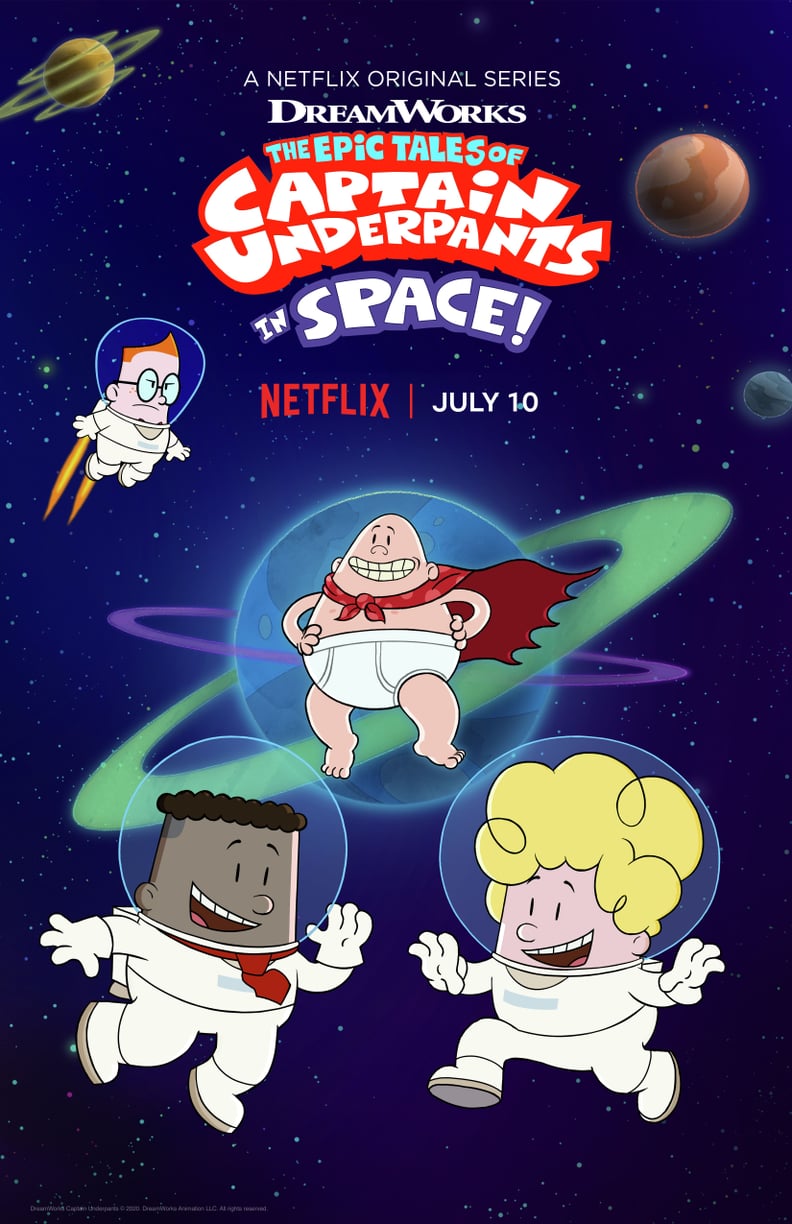 Promo Poster For The Epic Tales of Captain Underpants in Space