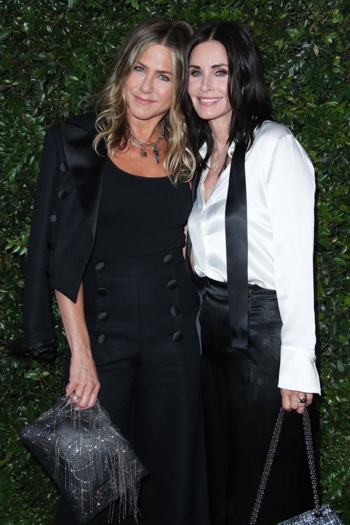 Jennifer Aniston and Courteney Cox at Chanel Event June 2018