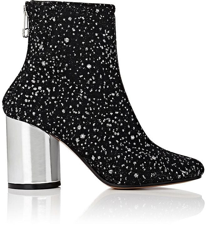 Maison Margiela Metallic-Heel Mesh Ankle Boot