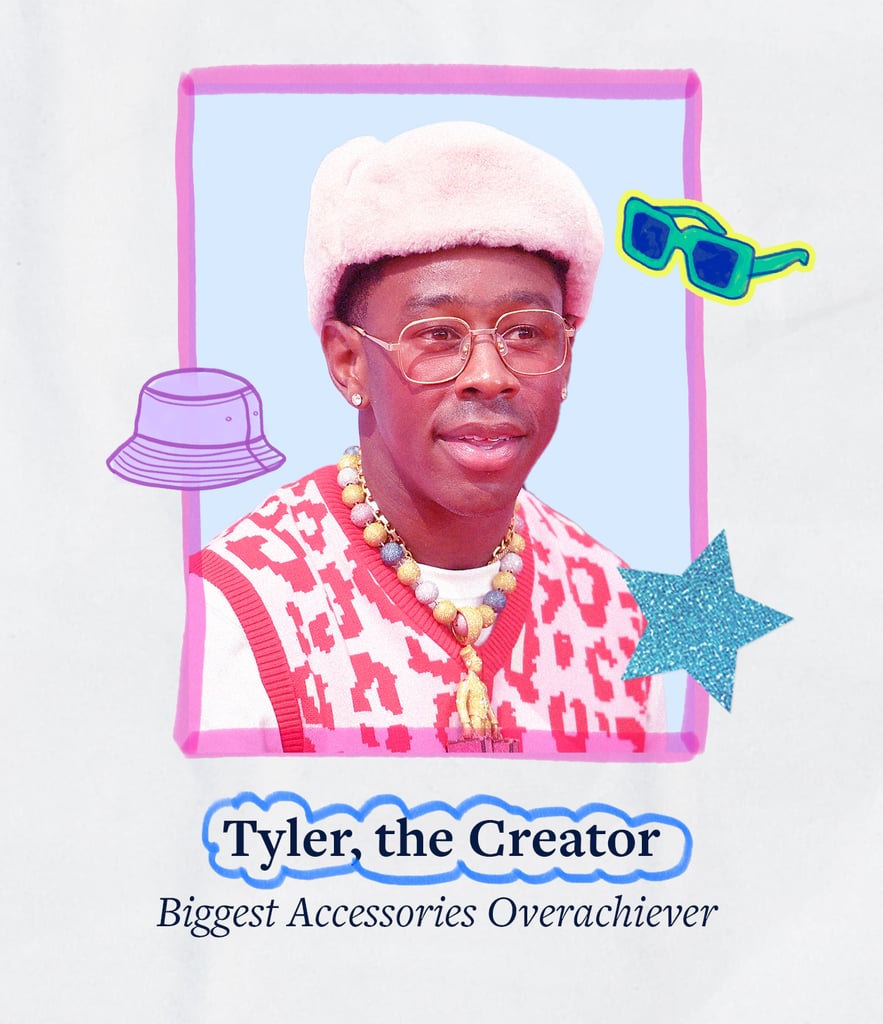 When Tyler, the Creator showed up to the BET Awards, he left no accessory behind. It's a look that said "you can never have too much fashion" — and, he's right.